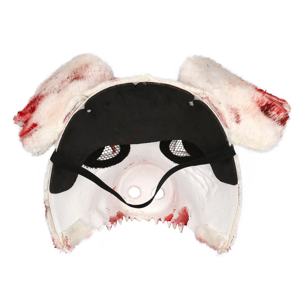 Bloody Pig Plush Half Mask - image 4