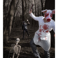 Bloody Pig Plush Half Mask - image 6