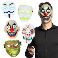 Halloween LED Mask 5 Assorted Designs - image 2