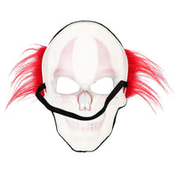 Fiery Clown Mask with Hair - image 4