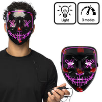 LED Mask - 6 Assorted Designs - design 3