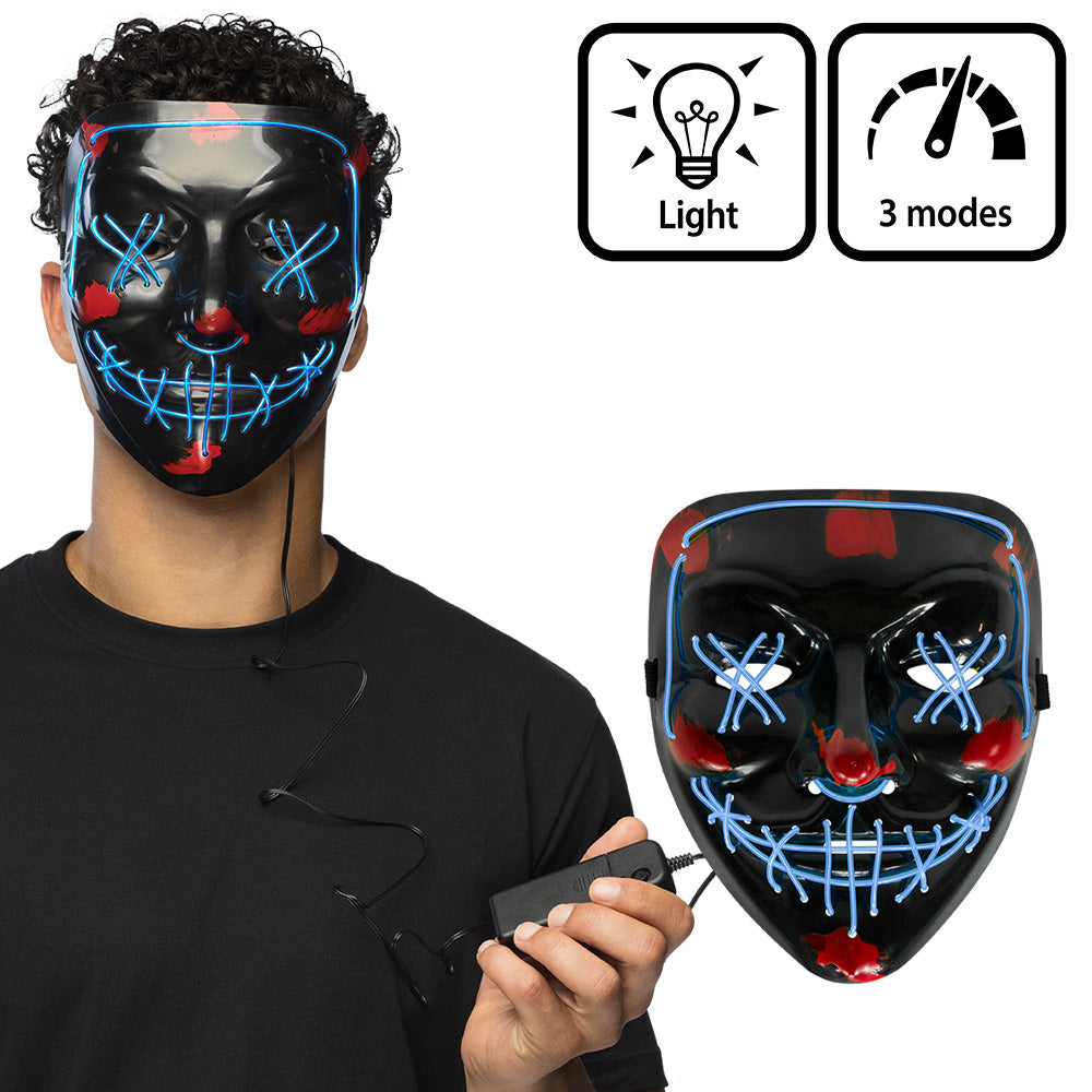 LED Mask - 6 Assorted Designs - design 4