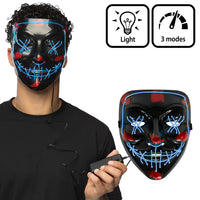 LED Mask - 6 Assorted Designs - design 4