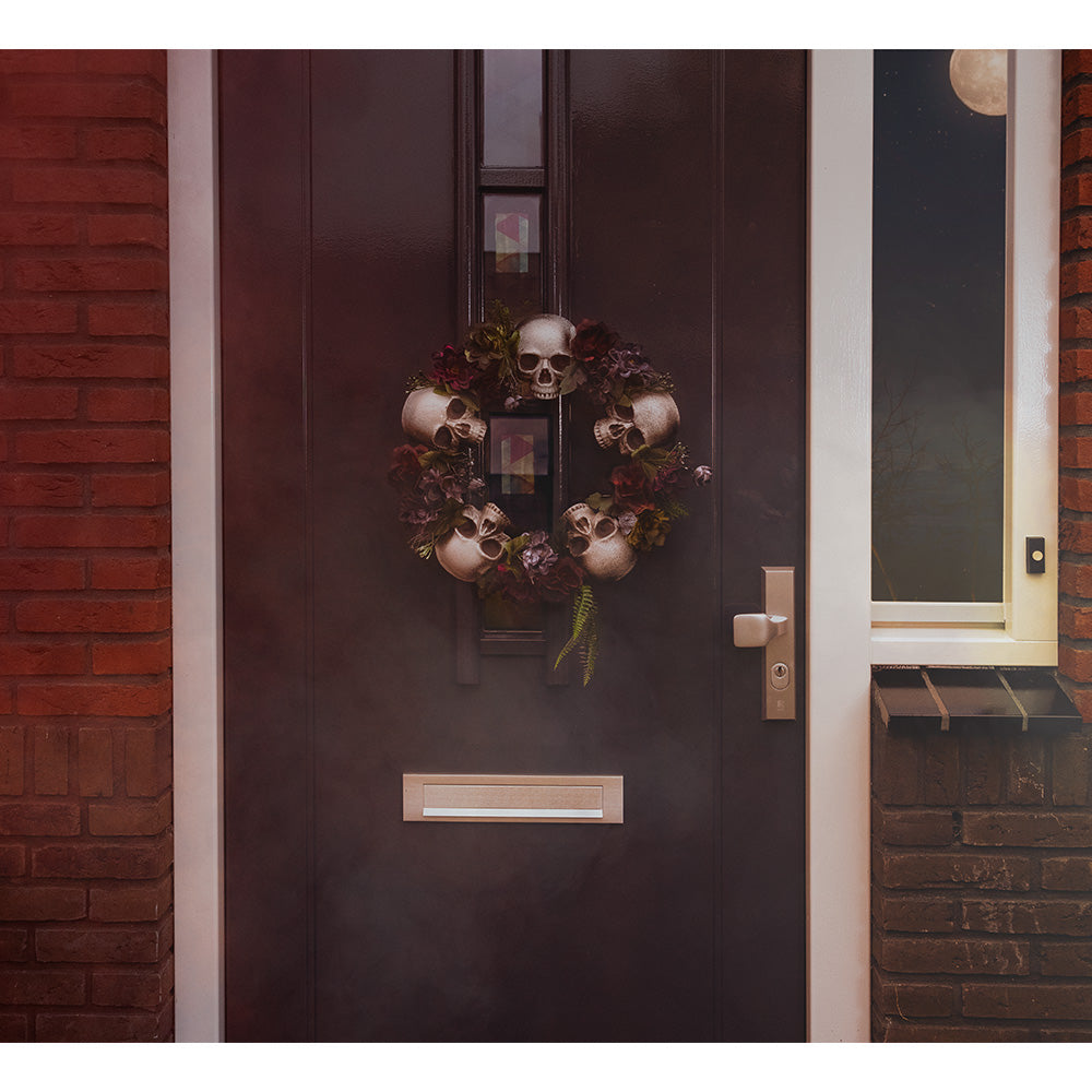 Flower Wreath with Skulls - image 2