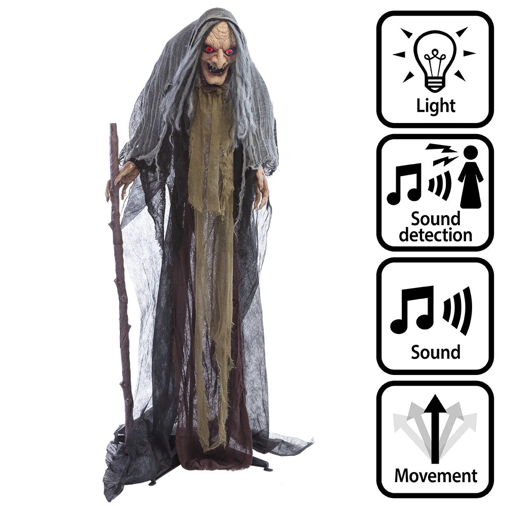 Orenda Witch Standing Decoration 160cm - image 1