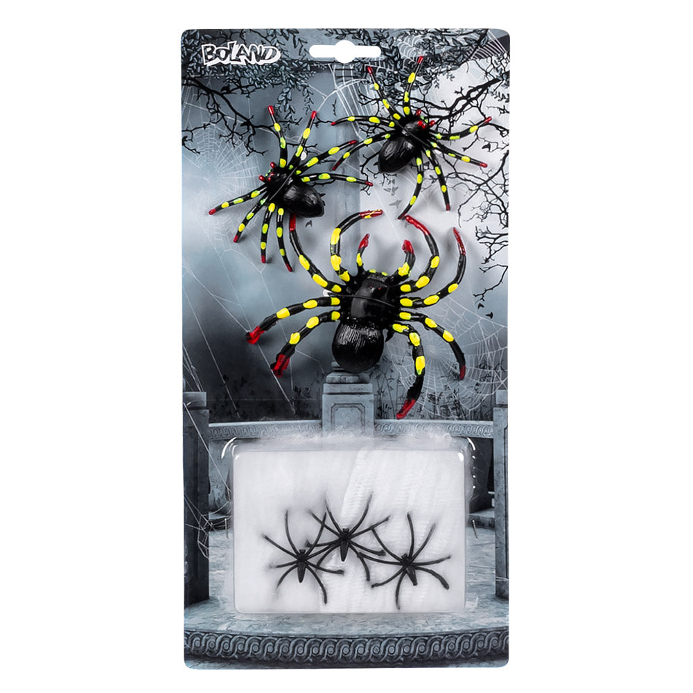 Spider Decoration Set