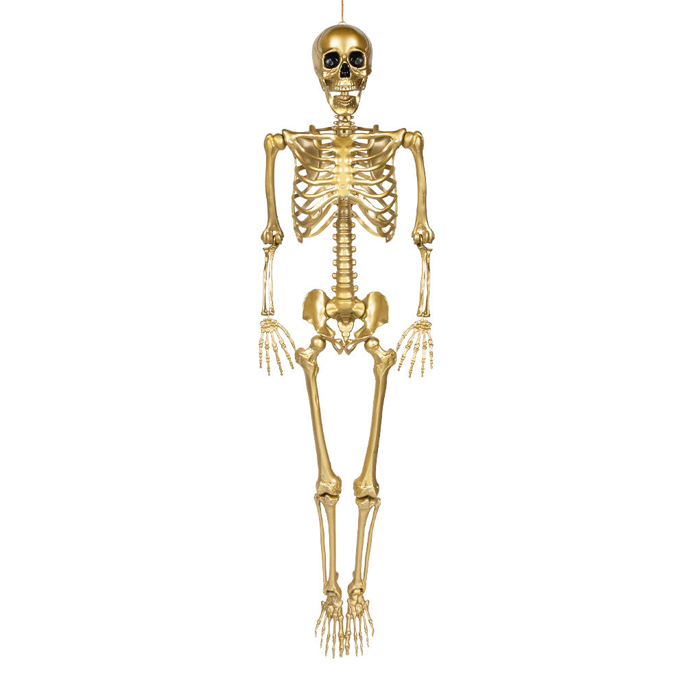 Gold Skeleton Hanging Decoration 160cm - image 1