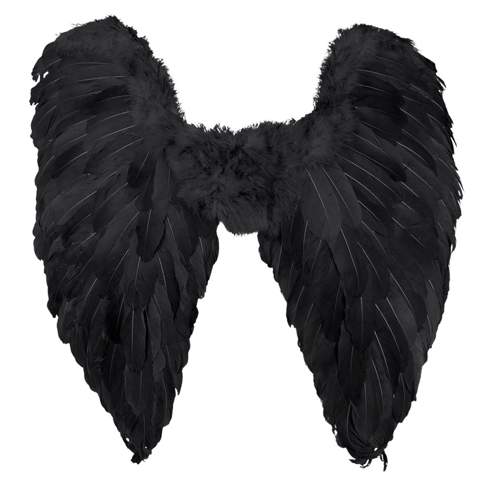Black Fallen Angel Wings - image 4