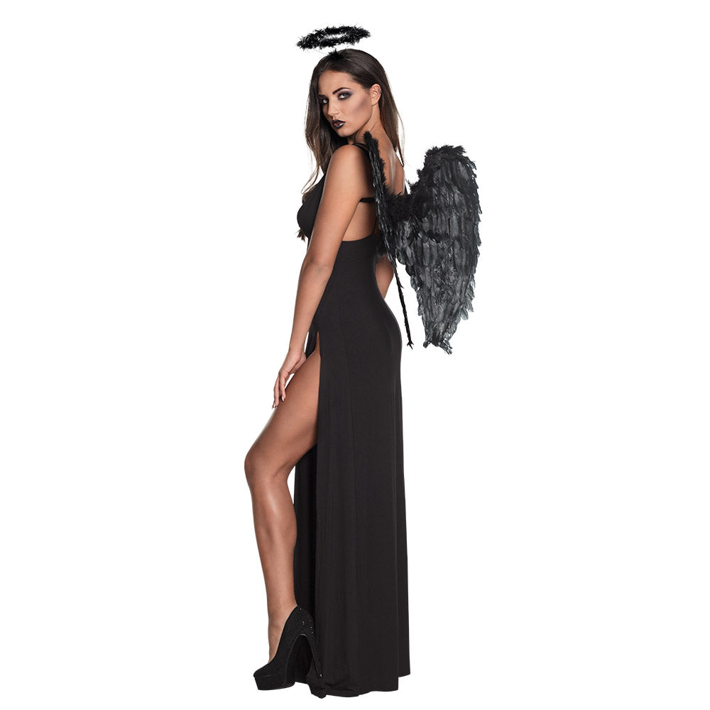 Black Fallen Angel Wings - image 3