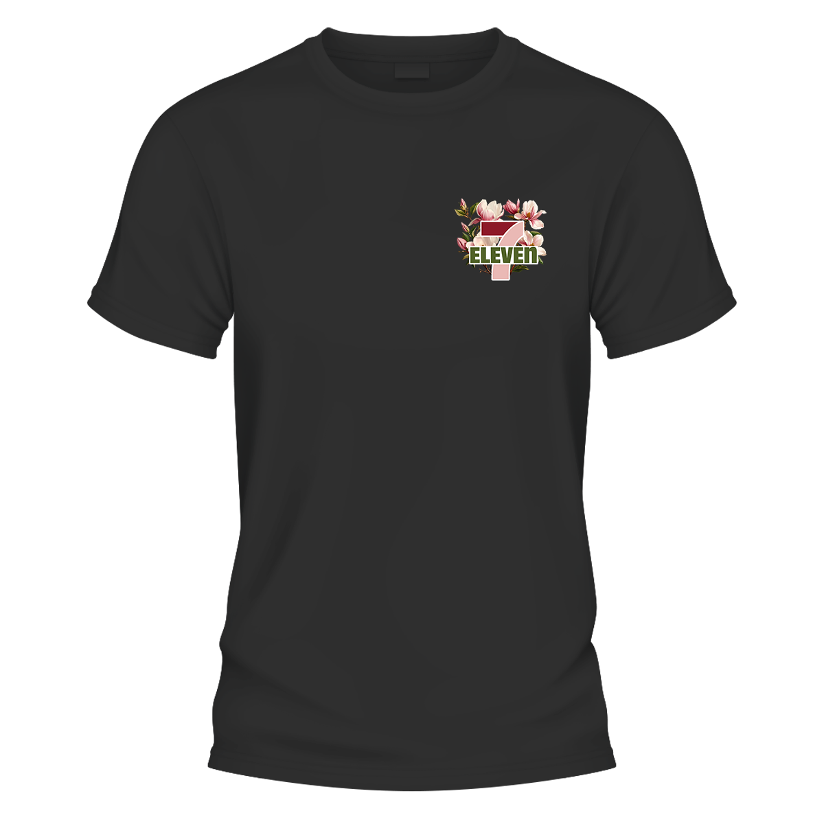 7-Eleven Floral Chest Logo T-Shirt – Vintage Meets Botanica - image 3
