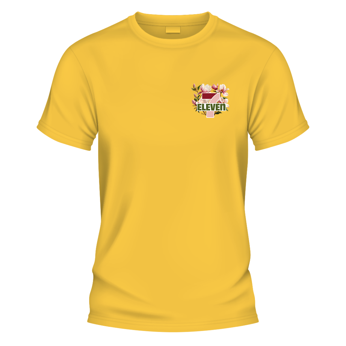 7-Eleven Floral Chest Logo T-Shirt – Vintage Meets Botanica - image 5