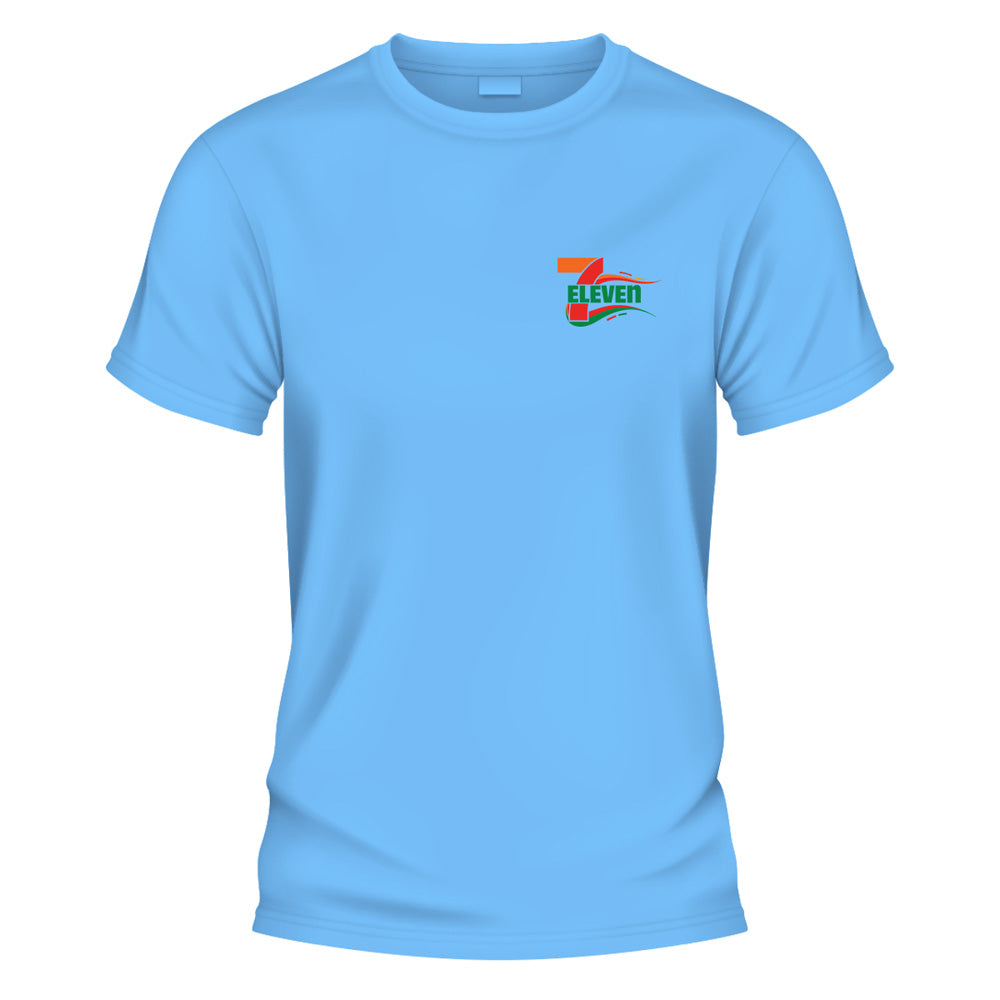 7-Eleven Swoosh Chest Logo T-Shirt - image 6