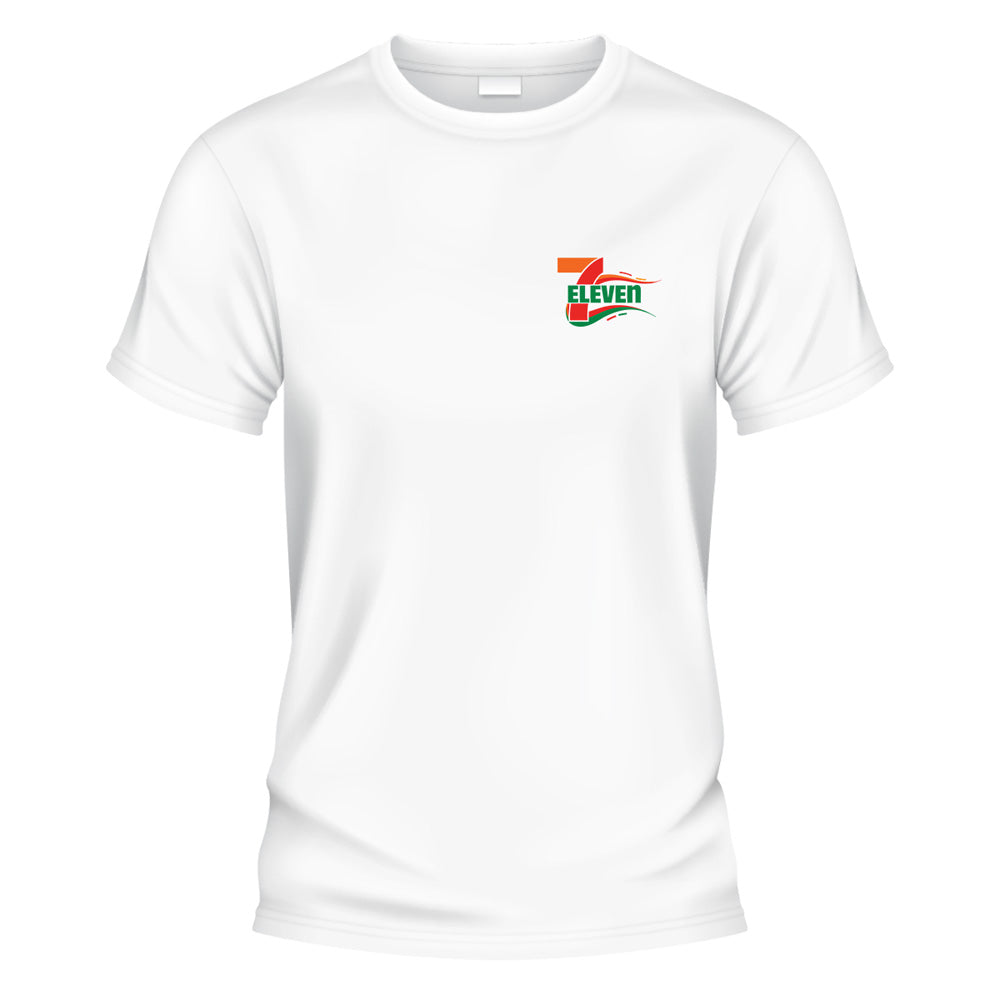 7-Eleven Swoosh Chest Logo T-Shirt - image 9