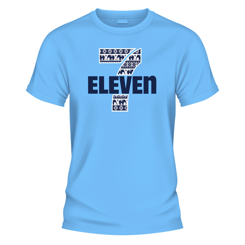 7 Eleven Elephant Print Logo Tshirt - image 6
