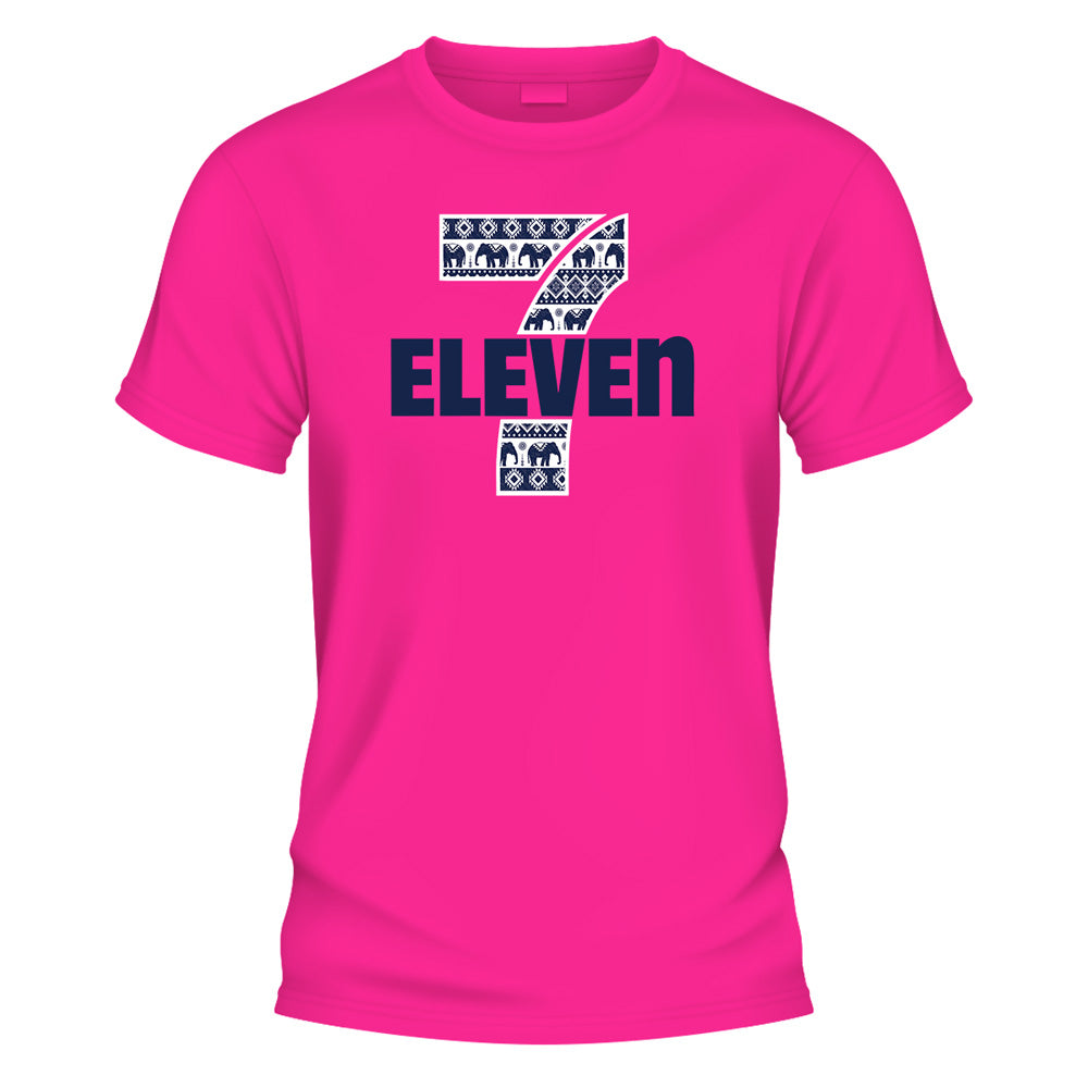 7 Eleven Elephant Print Logo Tshirt - image 5