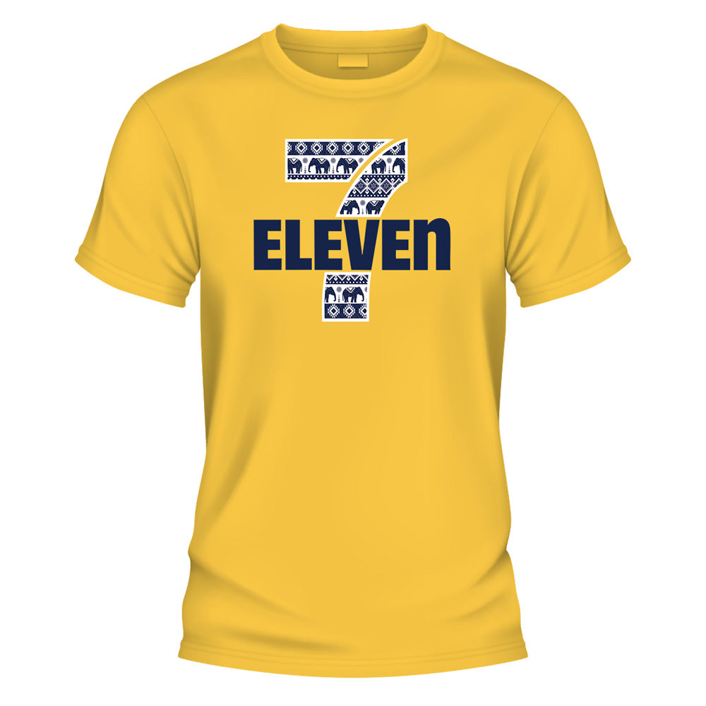 7 Eleven Elephant Print Logo Tshirt - image 4