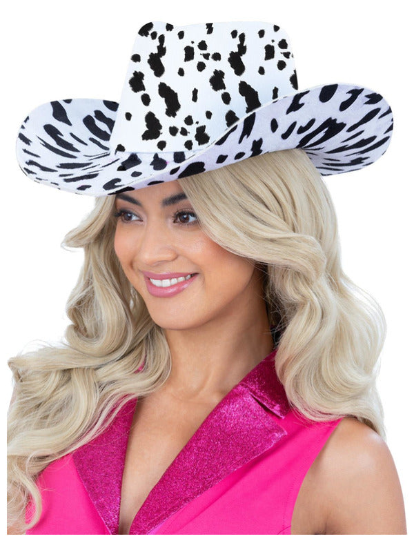 Cow Print Cowboy Hat - image 1