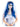 Blue Emily Corpse Bride Wig