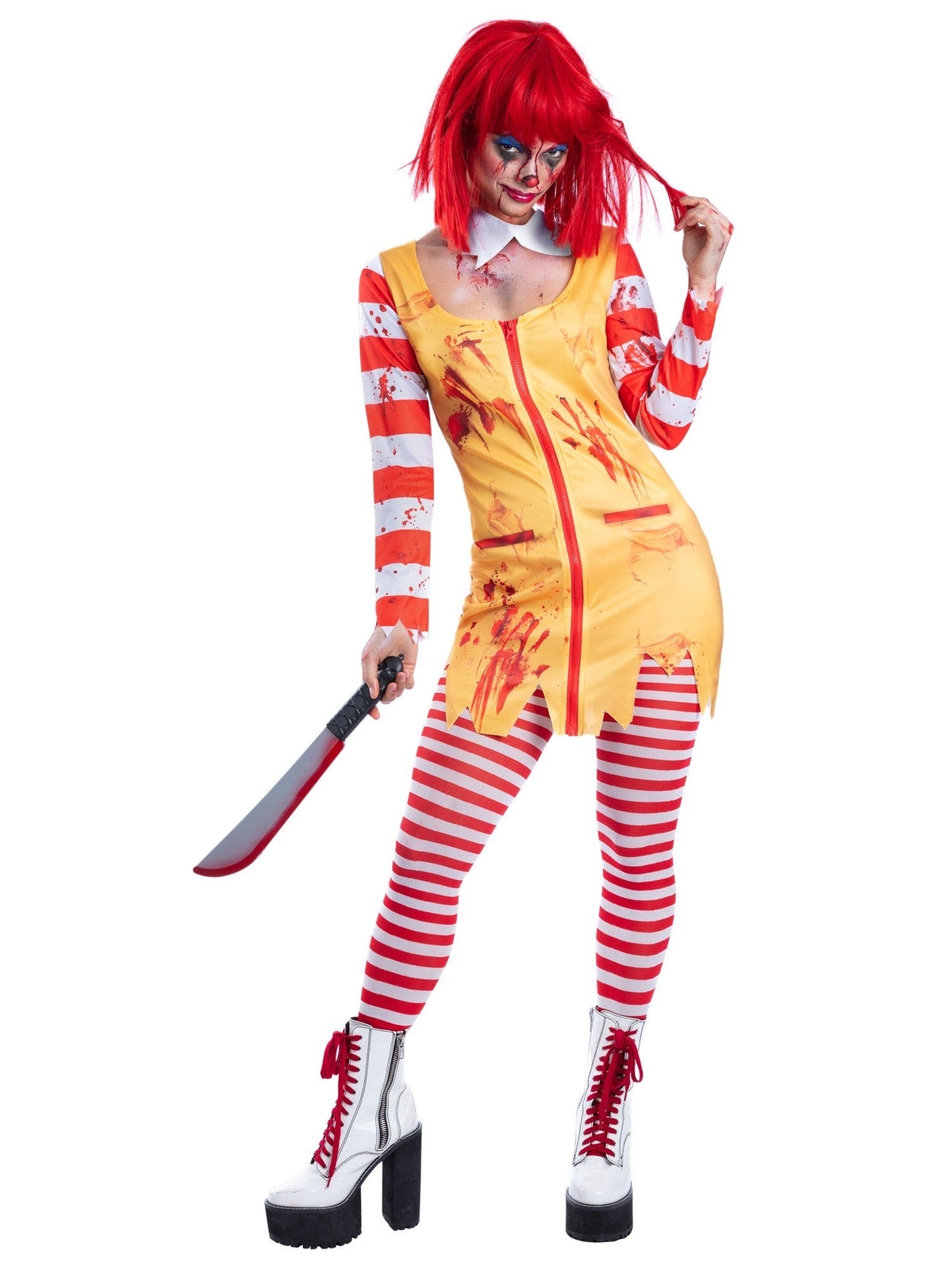 Kreepy Killer Clown Ladies Costume
