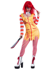 Kreepy Killer Clown Ladies Costume