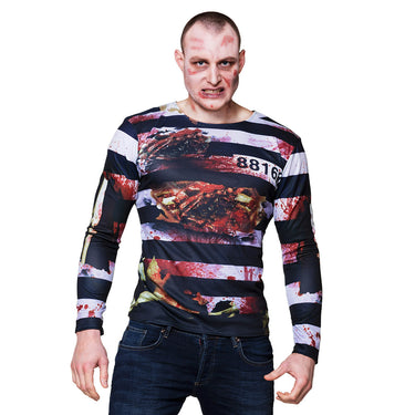 Photoreaistic Zombie Prisoner Shirt