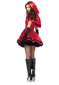 Gothic Red Riding Hood Dress Costume - image 3