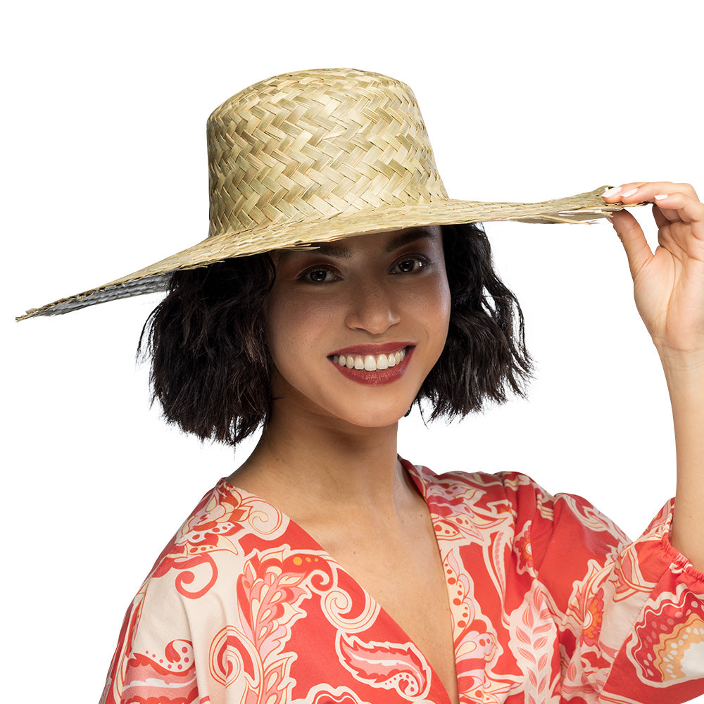 Straw Havana Beach Hat - image 3