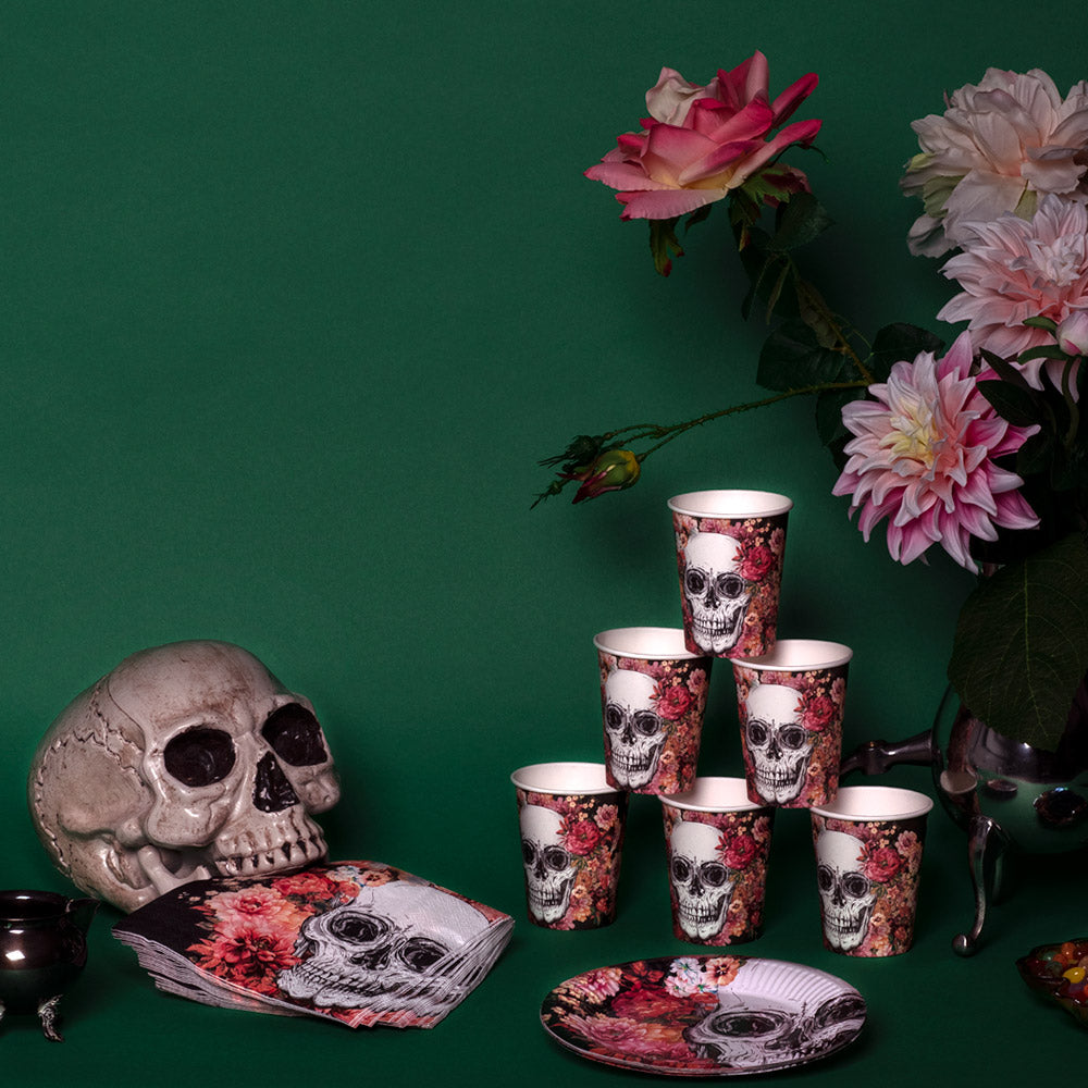 Day of the Dead Paper Plates - image 2