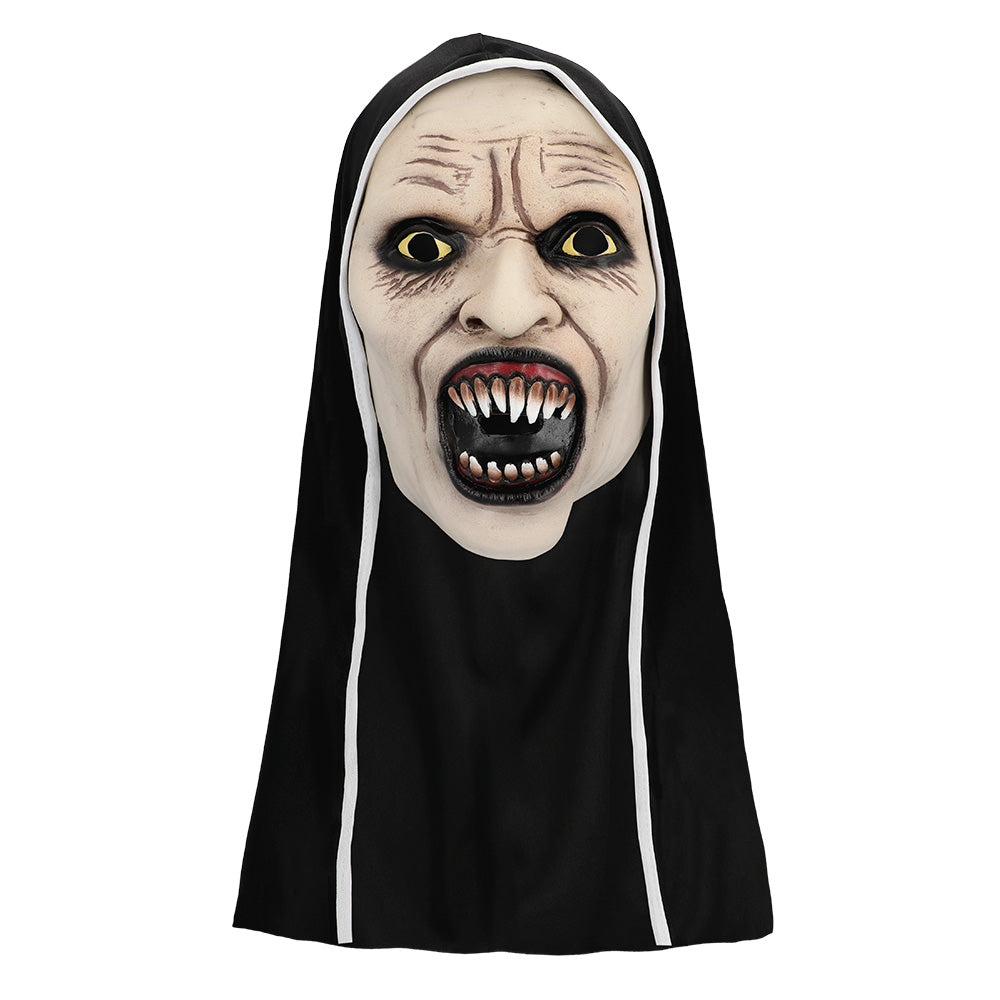 Screaming Nun Latex Head Mask - image 3