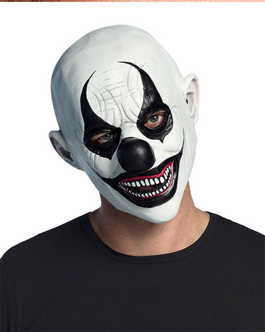 Evil Clown Latex Head Mask