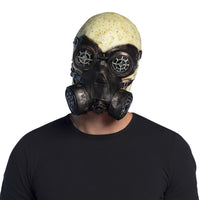 Gas Skull Latex Head Mask - image 1