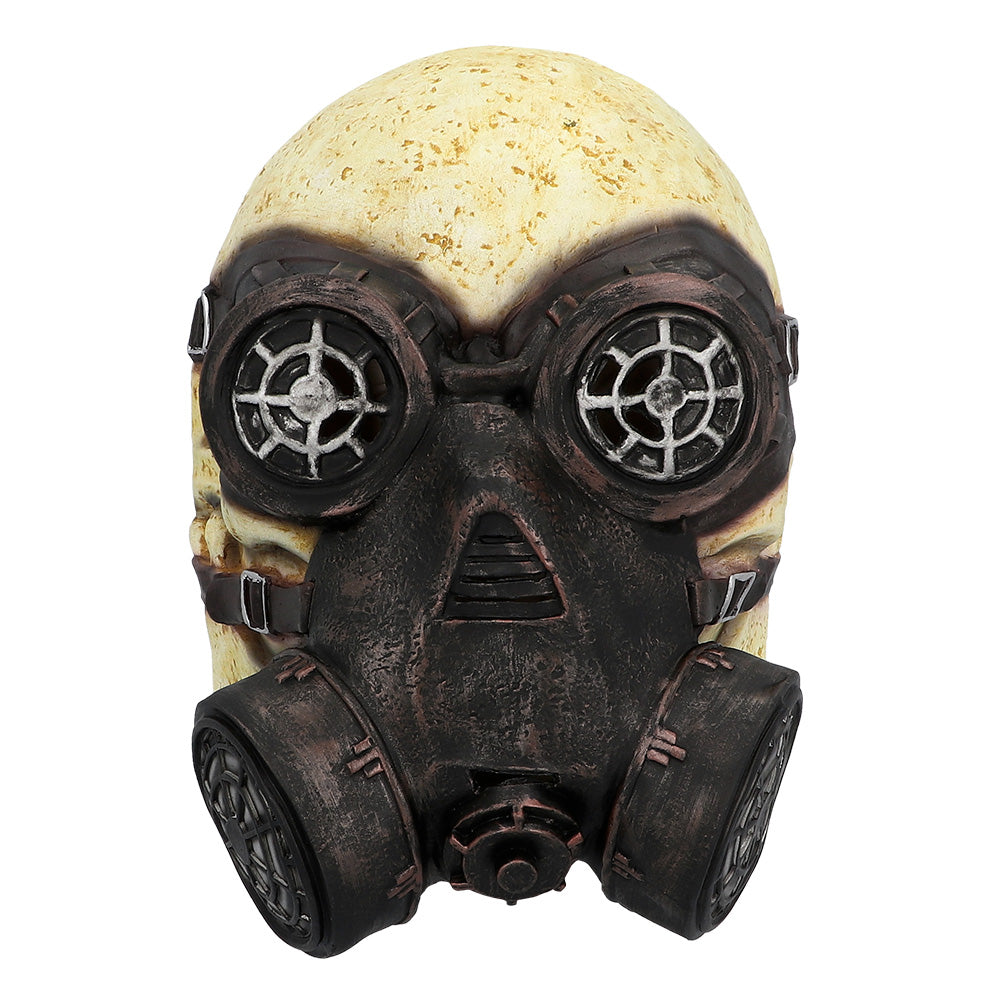 Gas Skull Latex Head Mask - image 2