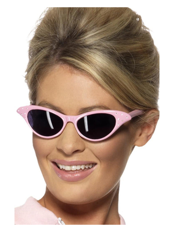 Pink Flyaway Style Rock & Roll Sunglasses