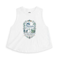 Vietnam Travel Crest crop top / A Land of Wonder graphic - image 2