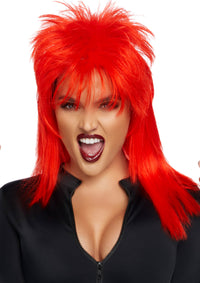 Unisex Rockstar Wig Red - image 1