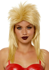 Unisex Rockstar Wig Blond - image 1