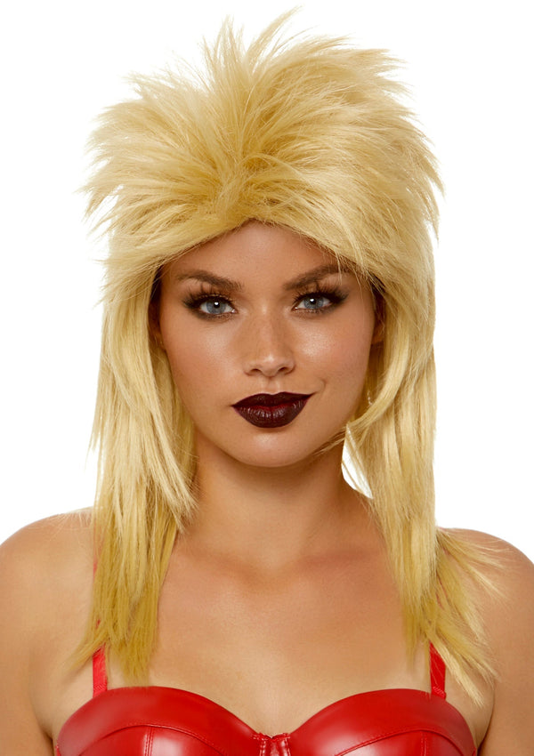 Unisex Rockstar Wig Blond - image 1