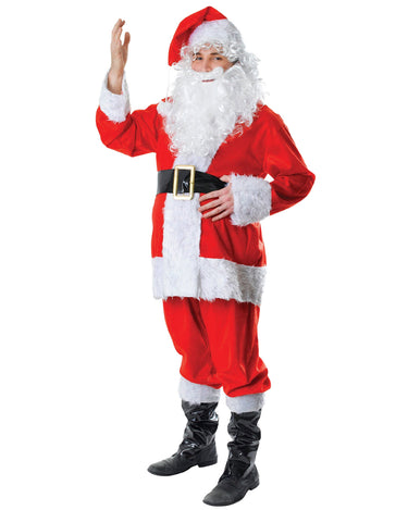 Fur Santa Adult Costume