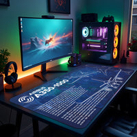 Airbus A350-1000 Desk Pad Mouse Mat 90x40cm - image 3