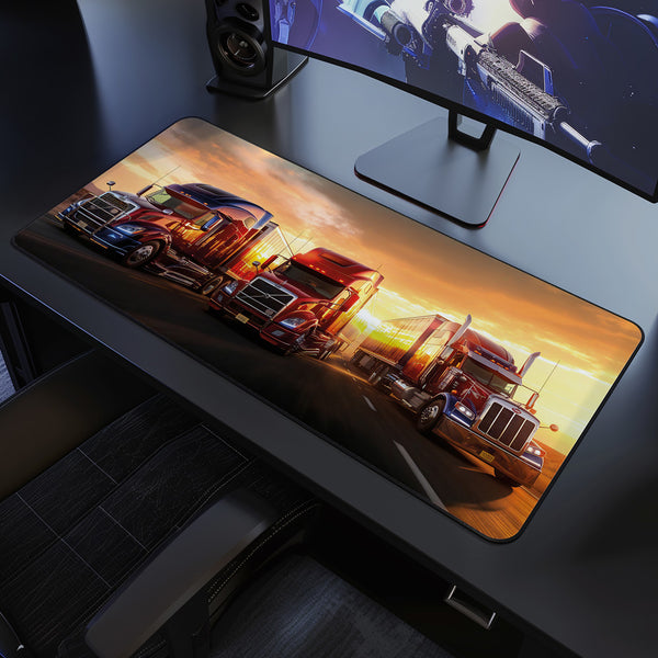 American Truckers Desk Pad Mouse Mat 90x40cm - image 1