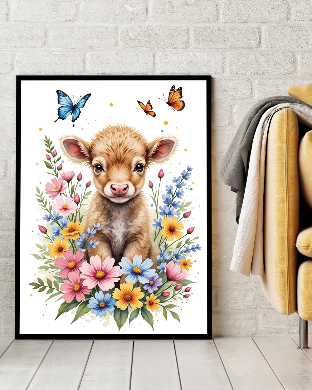 Baby Highland Cow - image 1