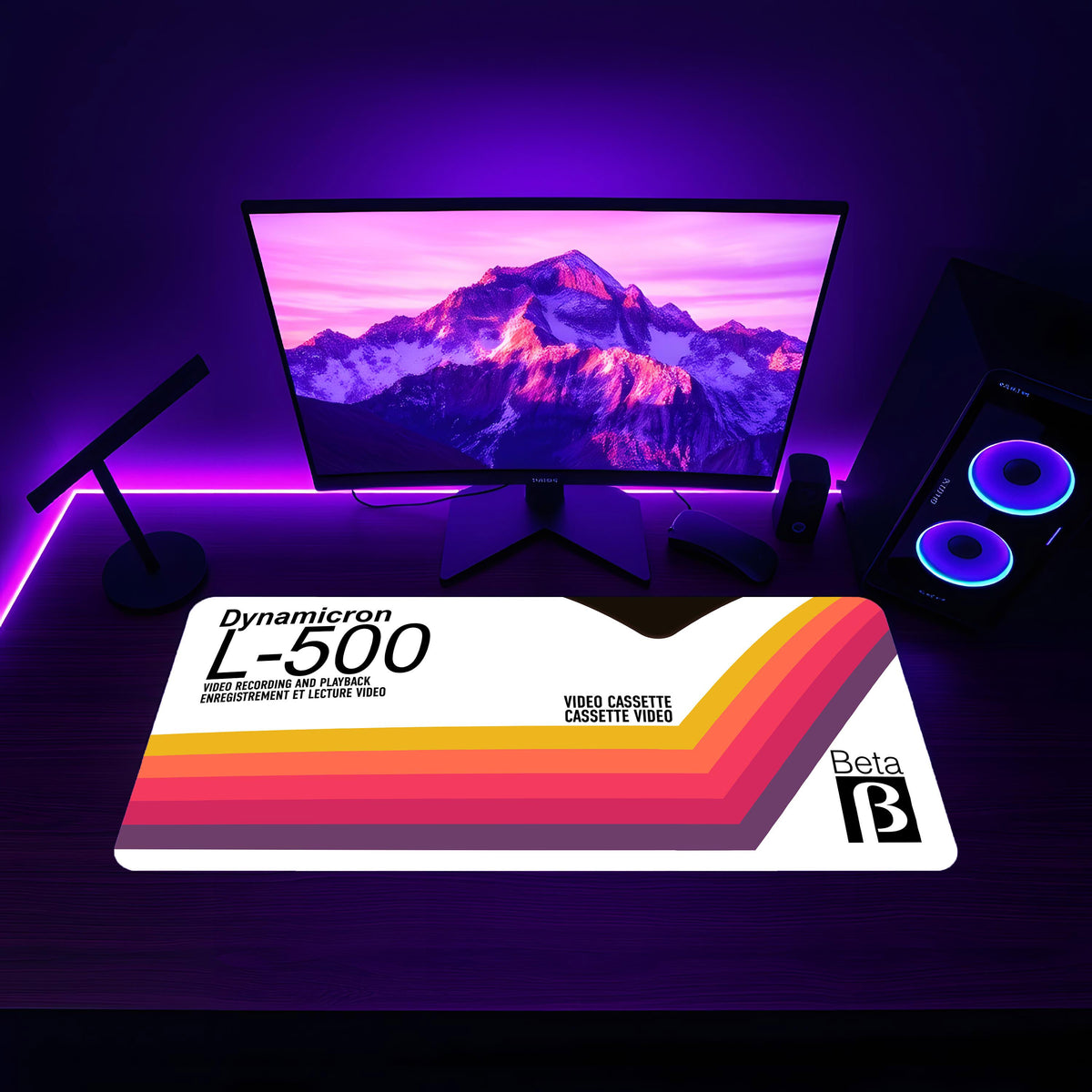 Betamax Retro Desk Pad Mouse Mat 90x40cm - image 7