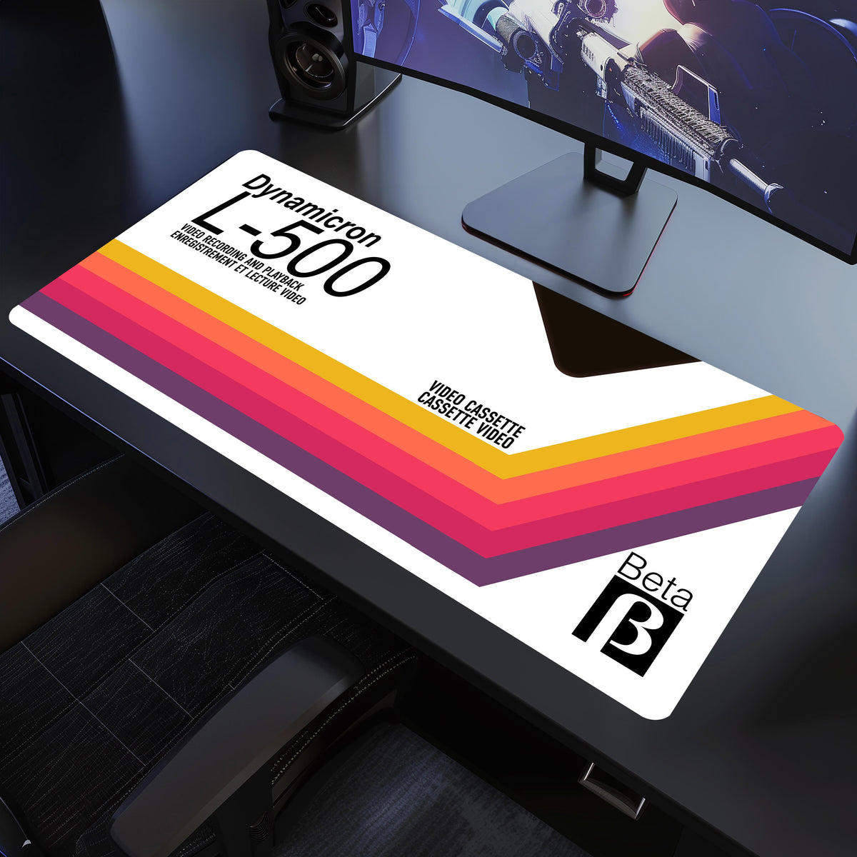 Betamax Retro Desk Pad Mouse Mat 90x40cm - image 10