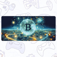 Bitcoin Deskpad Desk Pad Mouse Mat 90x40cm - image 2
