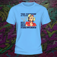 Country is Fcked Nice Fireworks Tshirt - image 8