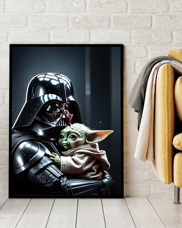 Darth and Baby Yoda