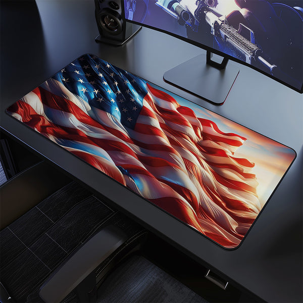 American Gamer Desk Pad Mouse Mat 90x40cm - image 1