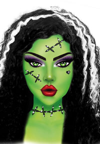 Stitches Adhesive Face Jewels Sticker - image 2