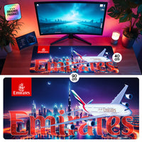 Emirates Airline Mouse Mat 90cm x 40cm, Airline Theme