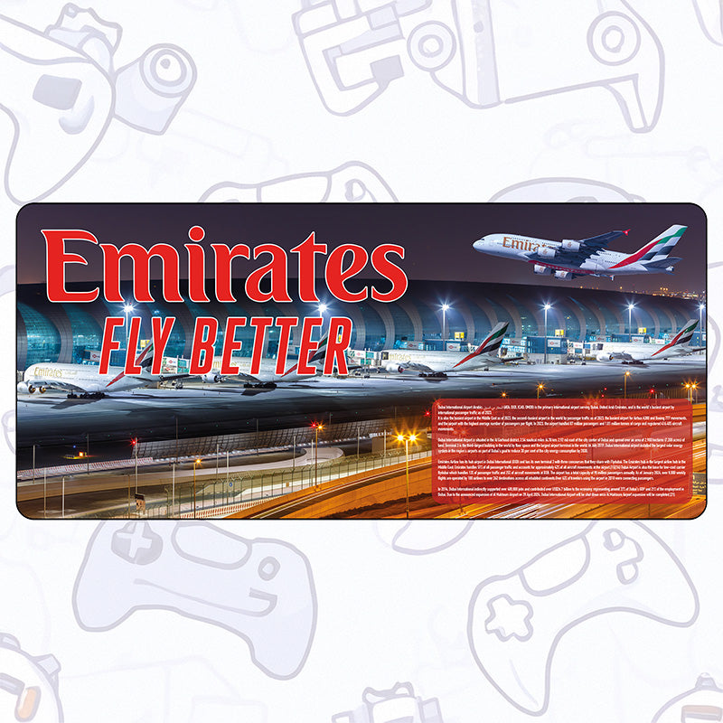 Emirates Desk Pad Mouse Mat 90x40cm - image 2